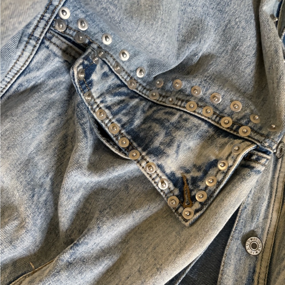 Gorgeous Unique Denim Jacket - image 6